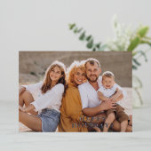 熱帯花の写真 箔シーズンカード (立ち正面)