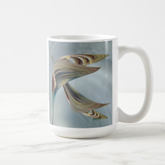 熱帯花の抽象芸術のマグ コーヒーマグカップ