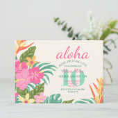 熱帯花の招待状 招待状 (スタンド正面)
