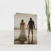 熱帯花の融合の渦巻カード カード (裏面)