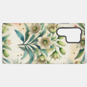 熱帯花の電話ケース SAMSUNG GALAXYケース (裏面横)