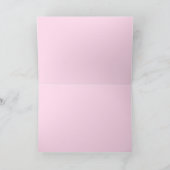 熱帯花グリーティングカード カード (内部)