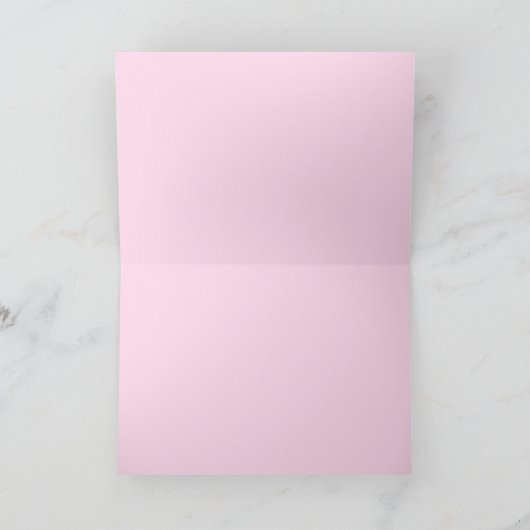 熱帯花グリーティングカード カード (内部)