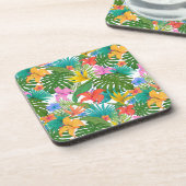 熱帯花コースターセット コースター (左側)