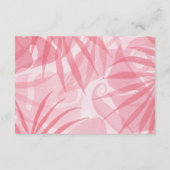 熱帯花サンキューカード エンクロージャーカード (裏面)