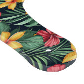 熱帯花ハイビスカスシームレスパターン カッティングボード (角)