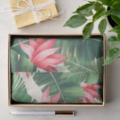 熱帯花パターンティッシュペーパー 薄葉紙 (ギフト)