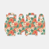 熱帯花パターンハワイアンビア フェイバーボックス (折り畳みなし)