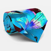 熱帯花フローラ ネクタイ (ロール)