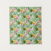 熱帯花及びパイナップル タペストリー (正面)