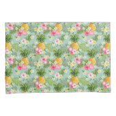 熱帯花及びパイナップル 枕カバー (正面右)