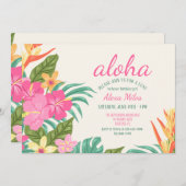 熱帯花招待状 招待状 (正面/裏面)
