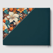 熱帯花結婚フローラ ゲストブック (裏面)