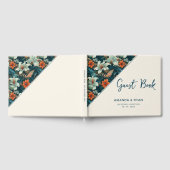 熱帯花結婚フローラ ゲストブック (全面)