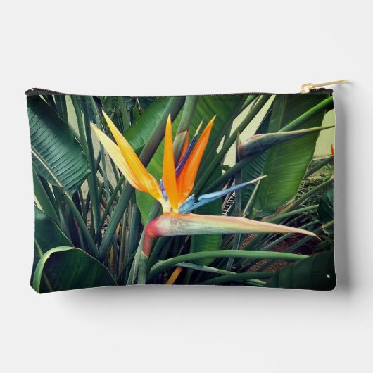 熱帯花 アクセサリーポーチ (裏面)