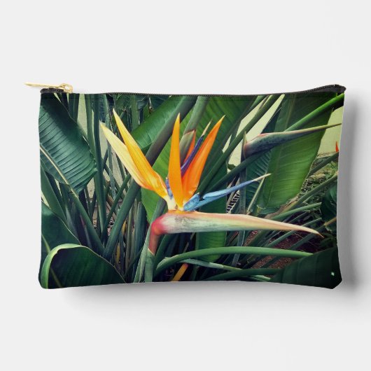 熱帯花 アクセサリーポーチ (正面)
