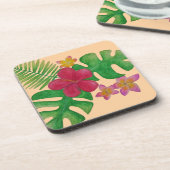 熱帯花 コースター (左側)