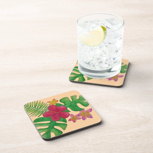 熱帯花 コースター (右側)