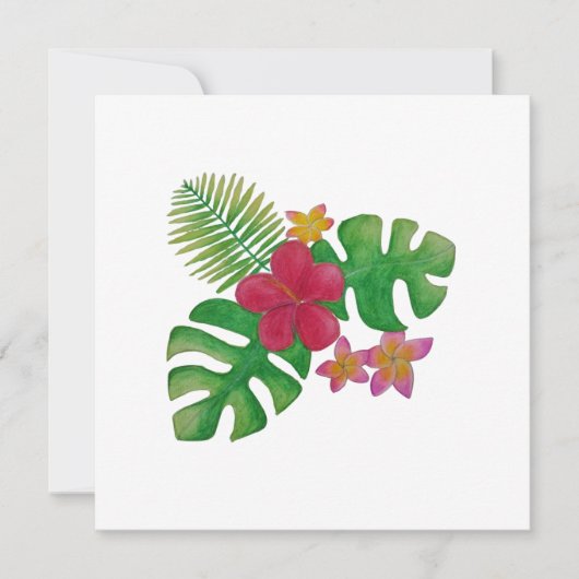 熱帯花 セーブザデート (正面)