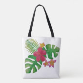 熱帯花 トートバッグ (裏面)