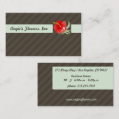 熱帯花 名刺 (正面/裏面)