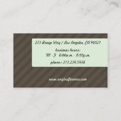 熱帯花 名刺 (裏面)