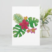 熱帯花 招待状 (スタンド正面)