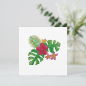 熱帯花 招待状 (スタンド正面)