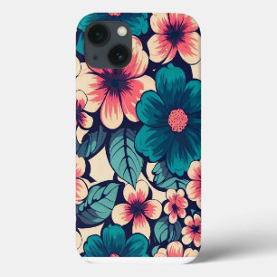 熱帯花 iPhone 13ケース