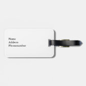 熱帯荷物のラベルはカスタマイズ ラゲッジタグ (裏面横)