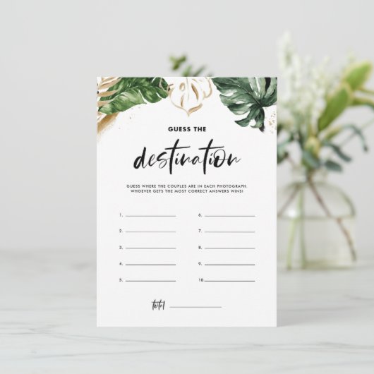 熱帯葉のがシャワーゲームを当てる エンクロージャーカード (スタンド正面)