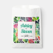 熱帯葉のと名結婚称 フェイバーバッグ (正面)