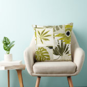 熱帯葉のオーナメント元素。 クッション (椅子)