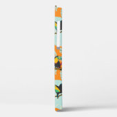 熱帯葉のシームレスなパターン Case-Mate iPhoneケース (裏面 / 左)