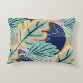 熱帯葉のスタイルグランジ。 アクセントクッション (裏面)