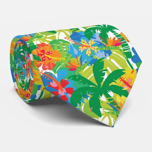 熱帯葉のネクタイ ネクタイ (ロール)
