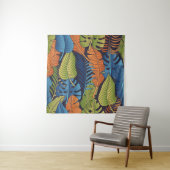 熱帯葉のフローラ、シームレスなパターン。 タペストリー (インサイチュ)