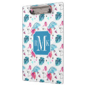 熱帯葉の三角形パターン クリップボード (左)