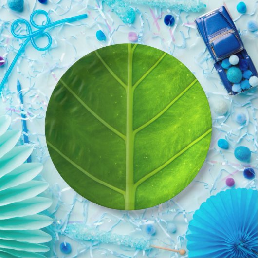 熱帯葉の使い捨て可能な紙皿 ペーパープレート (パーティー)