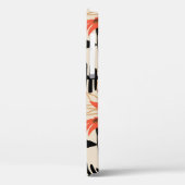 熱帯葉の手描きの継ぎ目のない模様。牡丹 Case-Mate iPhoneケース (裏面 / 左)