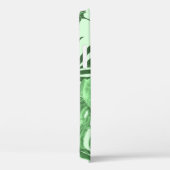 熱帯葉の花と花、水彩パターン。 Case-Mate iPhoneケース (裏面 / 右)