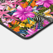 熱帯葉の花 デスクマット (コーナー)