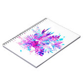 熱帯葉の花 ノートブック (左側)