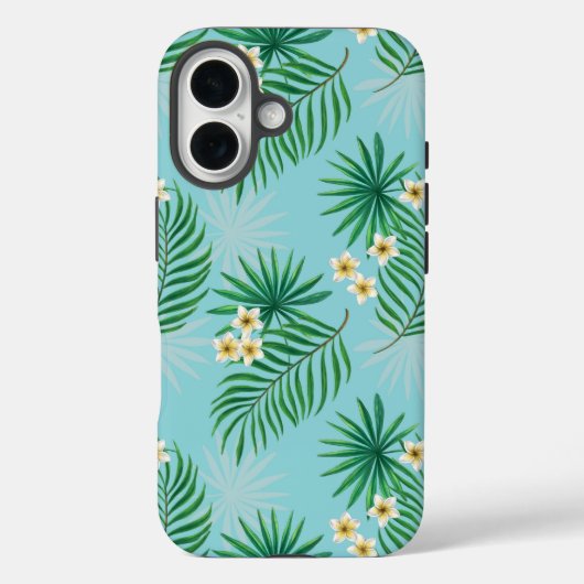 熱帯葉の花 Case-Mate iPhoneケース (裏面)