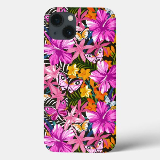 熱帯葉の花 Case-Mate iPhoneケース (裏面)