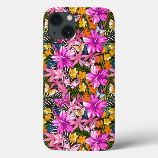 熱帯葉の花 Case-Mate iPhoneケース (裏面)