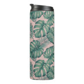 熱帯葉パターン タンブラー (回転右)