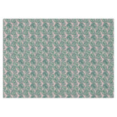 熱帯葉パターン テーブルクロス (正面(横))