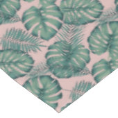熱帯葉パターン テーブルクロス (アングル)