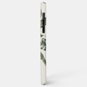 熱帯葉パーソナライズされたイニシャル Case-Mate iPhoneケース (裏面/左)